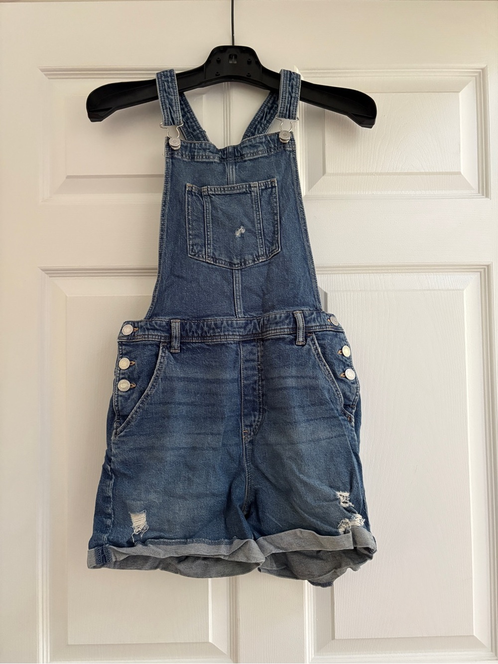H&M Denim overalls in Blue youth size 14